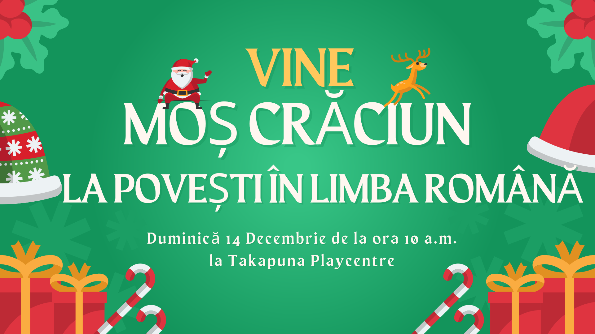 14 December 2025 - La Povești - Santa is Coming! 14 December 2025 - La Povești - Santa is Coming!